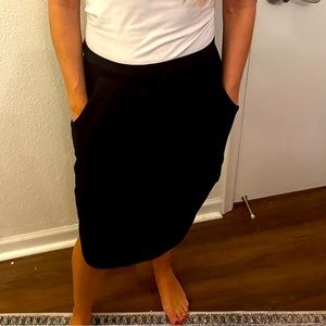 Women’s Black skirt.